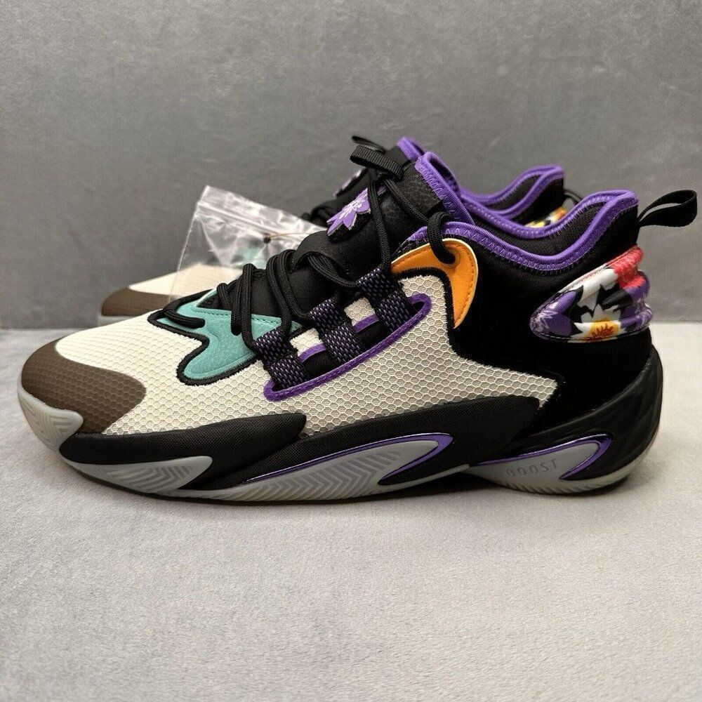 adidas SM BYW Select Mens Size 12 Basketball Shoes BHM Black History Month NEW - Picture 3 of 9
